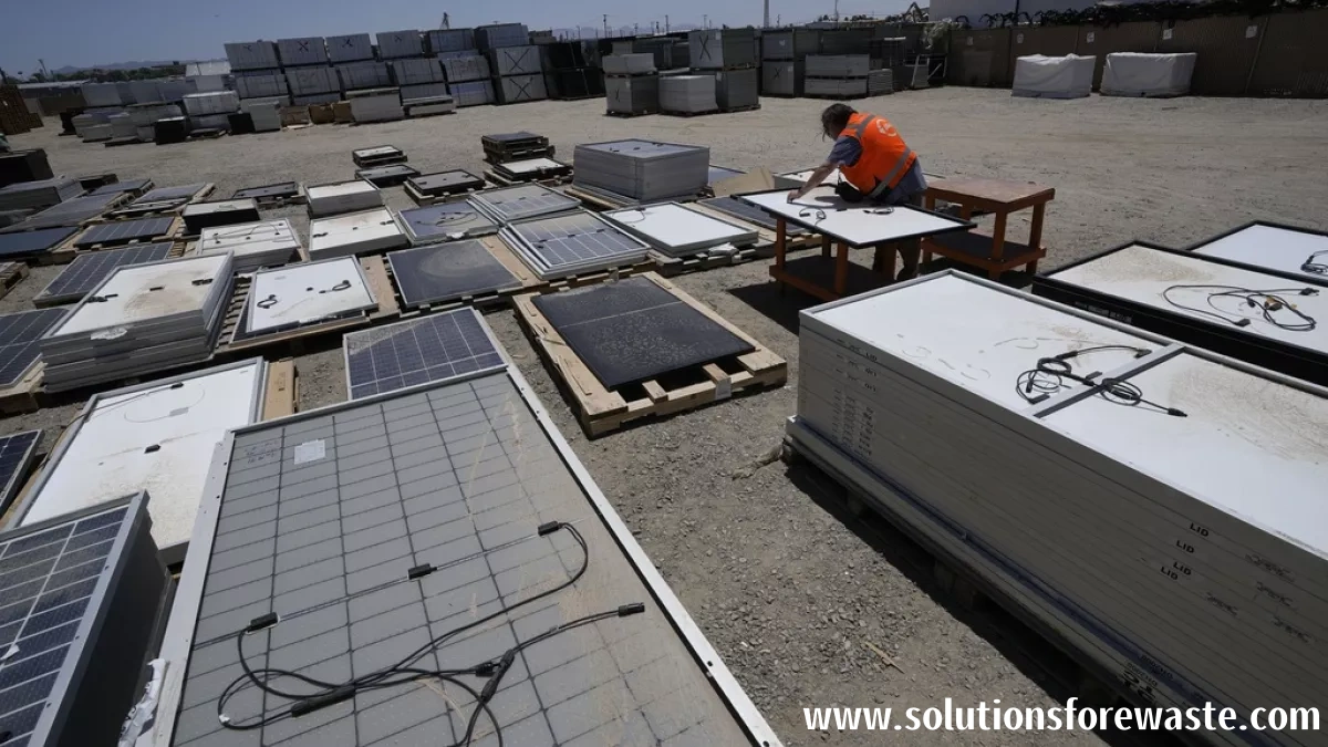 What is the Market Value of Waste Solar Panels?
